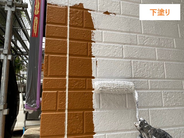 外壁塗装を実施！色褪せや汚れは家が古く見えてしまいます。新築同様に蘇りますよ～♪