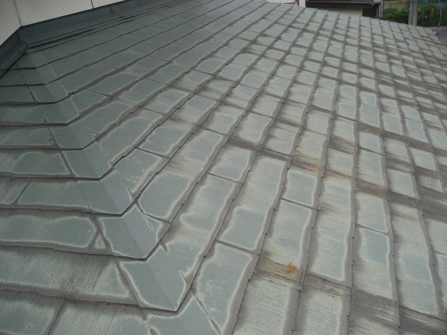 上尾市 スレート屋根 現場調査
