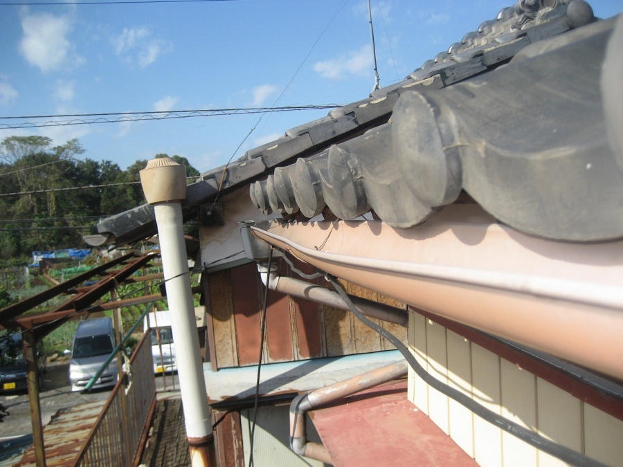 雨樋反対側の写真