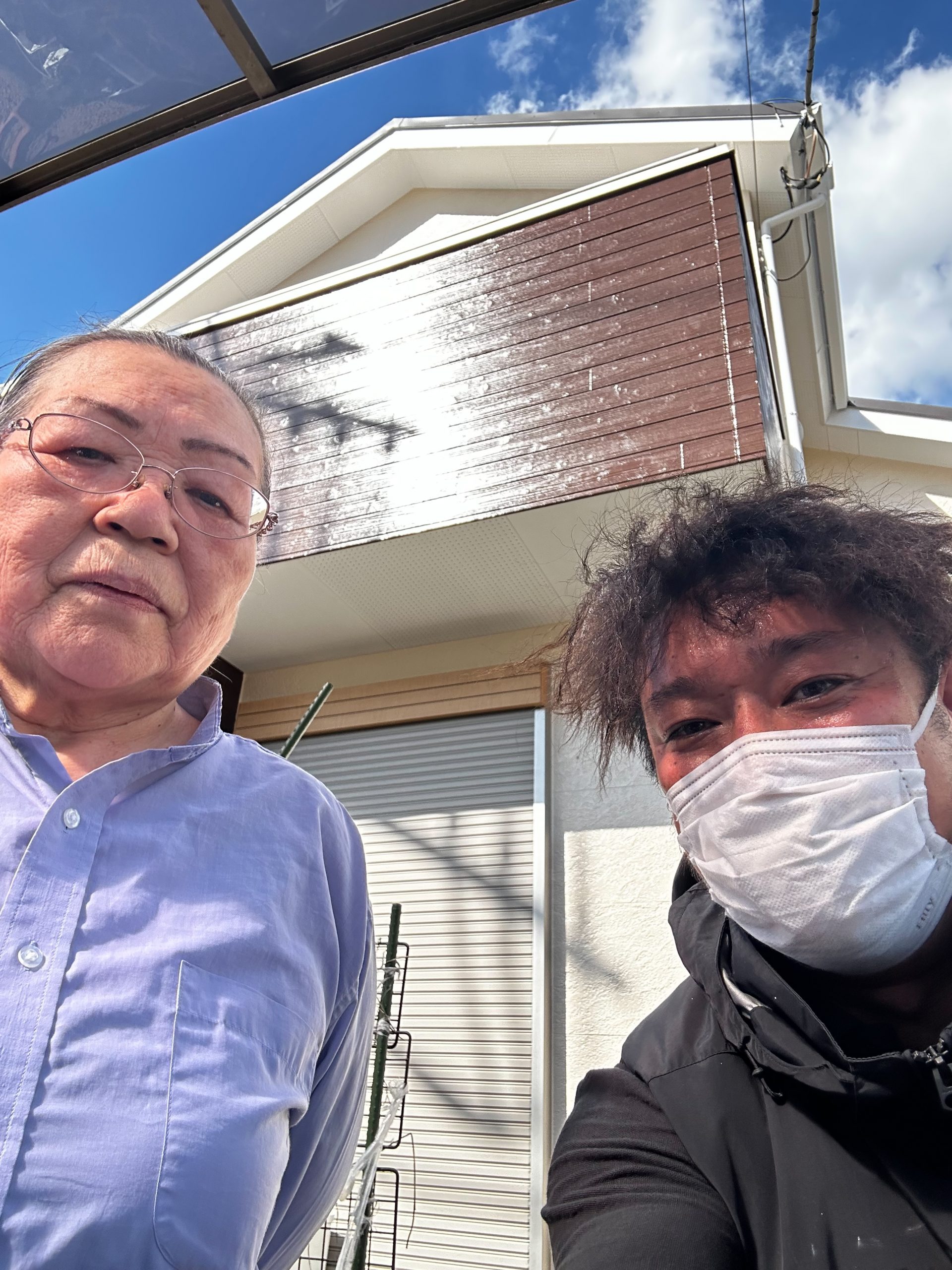 鴻巣市で外壁塗装と屋根カバー工法を行ったお客様より嬉しいお言葉を頂きました