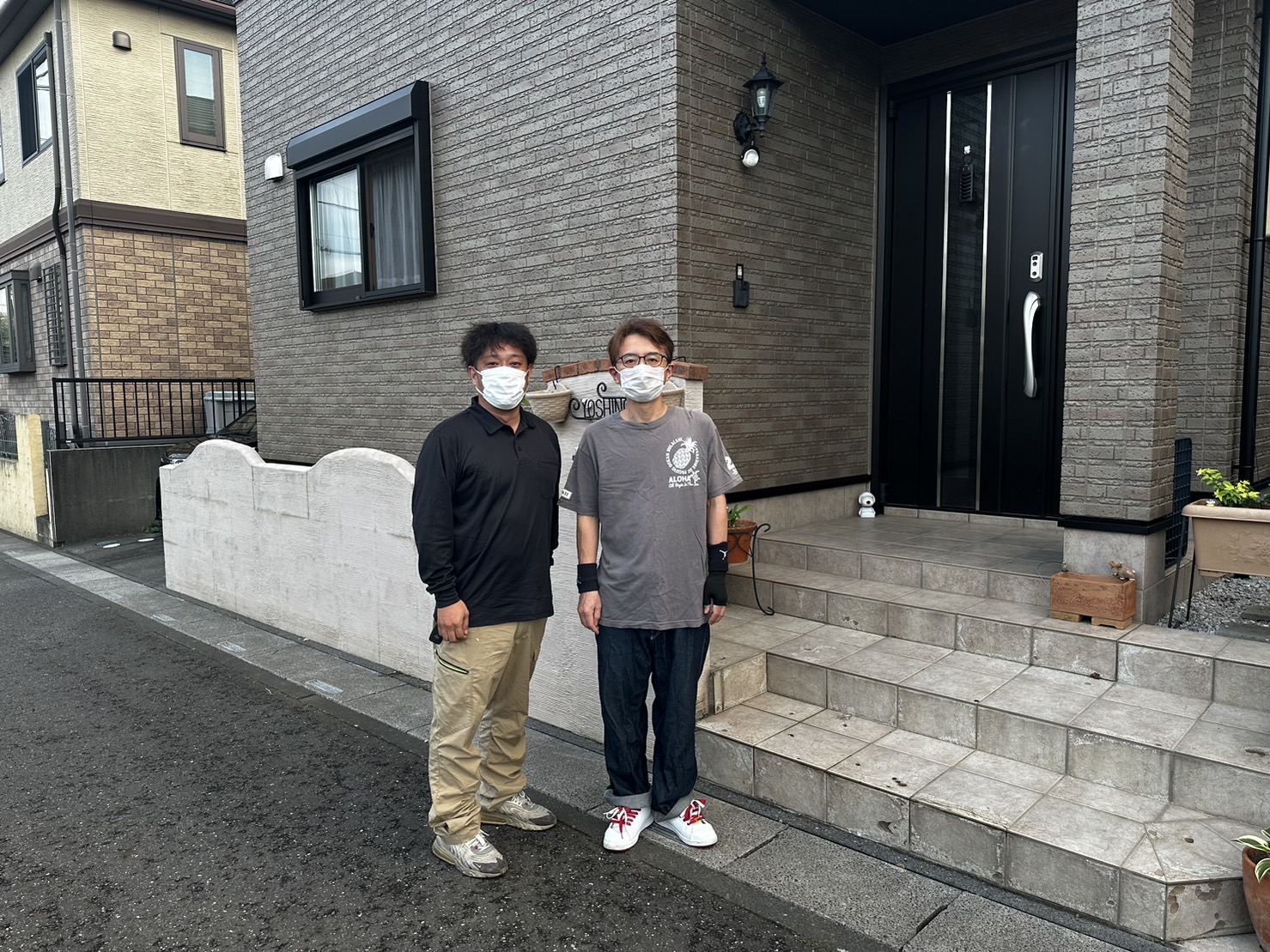 北本市で屋根カバー工事と外壁塗装を行ったお客様より嬉しいお言葉を頂きました