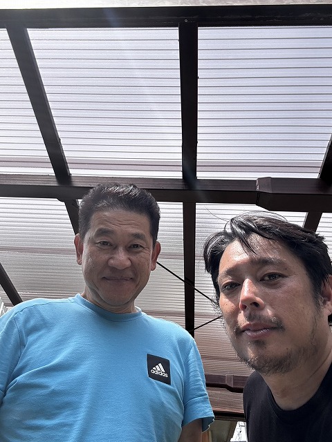 上尾市でカーポート屋根交換工事を行ったお客様より嬉しいお言葉をいただきました♪