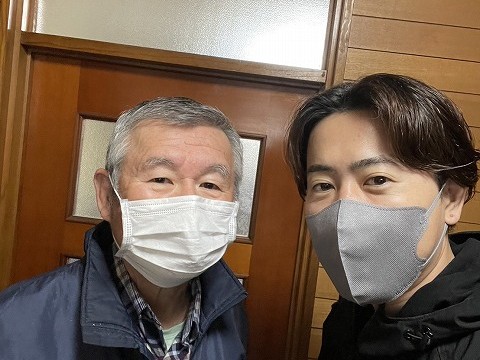 桶川市で瓦屋根の棟がズレてしまったお客様！棟瓦の積み直しを行い嬉しいお言葉をいただきました♪