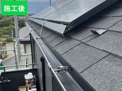 熊谷市　雨樋補修工事　施工後