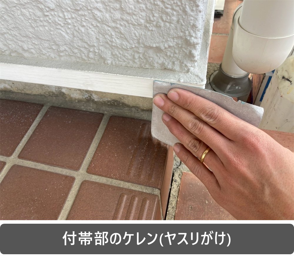 付帯部 ケレン