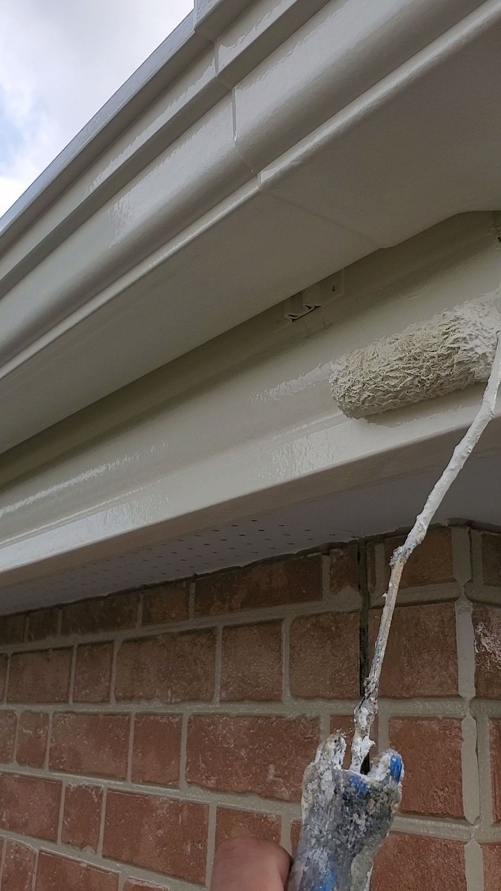 破風 上塗り 写真