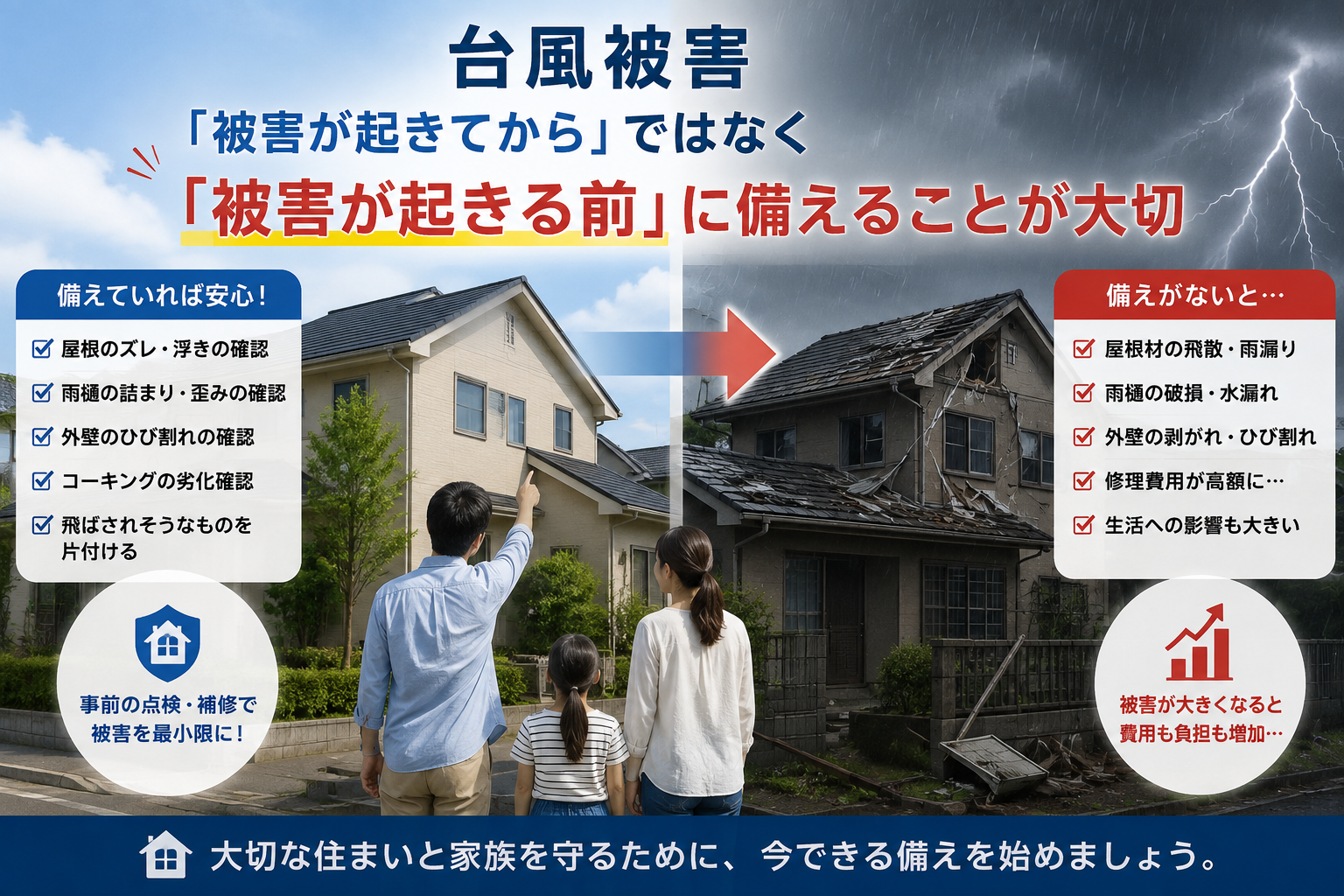 桶川市台風被害
