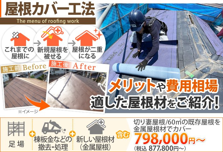 コロニアル屋根のメンテナンスに掛かる費用の相場