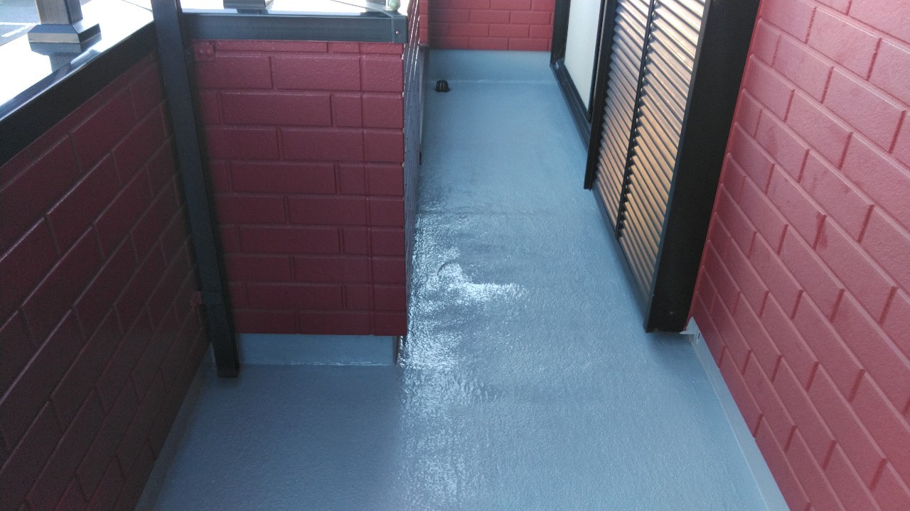 ベランダ完成