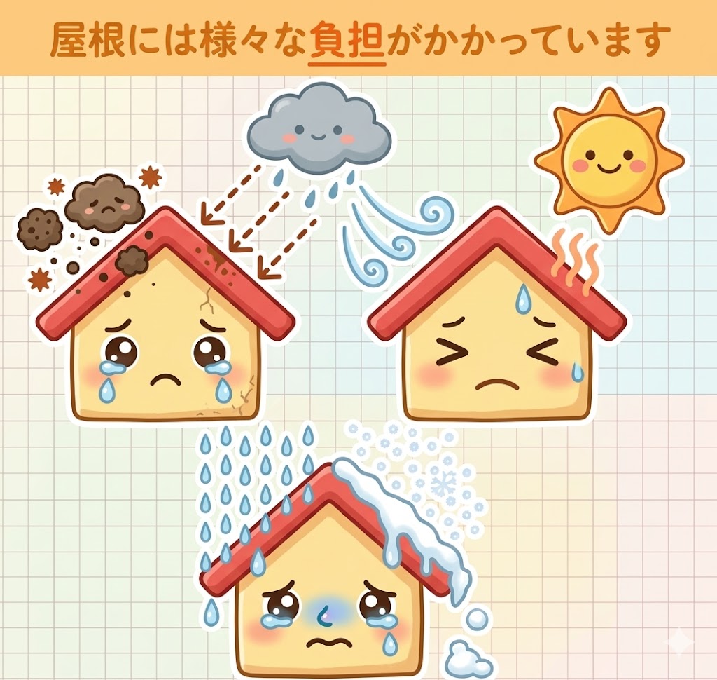屋根カバー工法を実施　生まれ変わった屋根をご覧ください♪